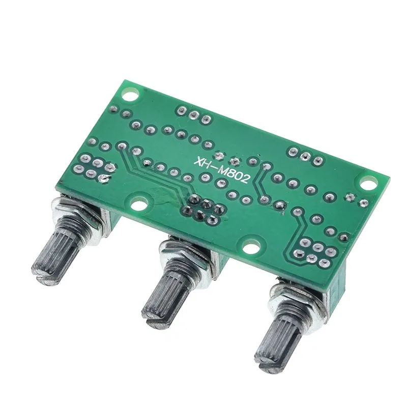 XH-M802 Passive Tone Board Amplifier Preamp Power Module Low High Sound Adjustment Electonic Diy Electronic PCB Board