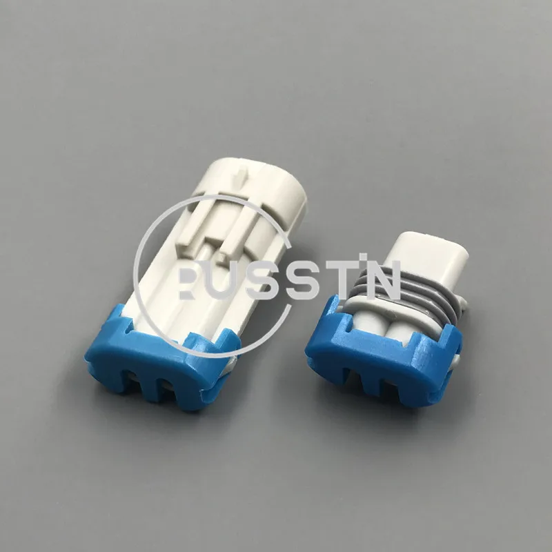 1 Set 2 Hole Automotive Sealed Throttle Plug Auto Electrical Connector Socket AC Assembly For Car 12162343 12052644 - Image 4