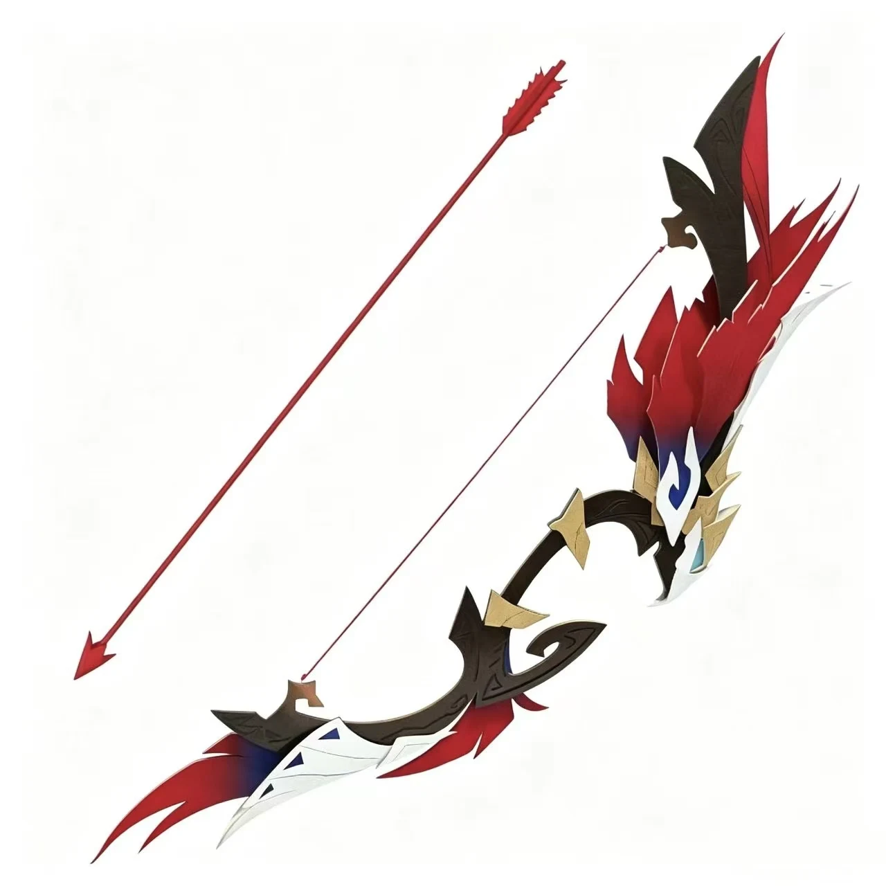 Chasca Cosplay Bow Arrow Props Game Genshin Impact  Cosplay Prop Cannot Be Fired Halloween Costumes Accessories