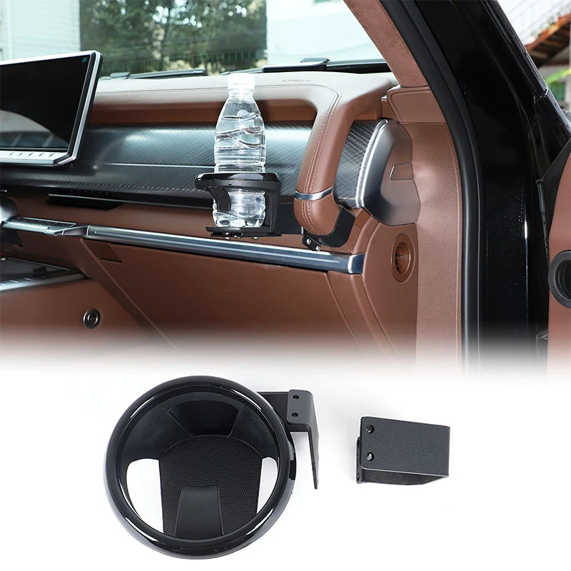 

For Great Wall Tank 700 2024+ LHD Carbon Steel Car Dashboard Passenger Drink Holder Water Cup Holder Decorative Accessories