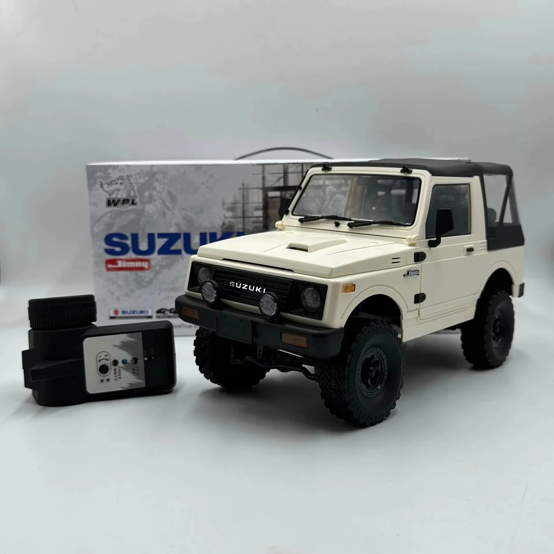 

New Naughty Dragon Remote Control Off Road Vehicle 1/10 Jimny Full Scale Simulation Climbing Car Model Toy Youth Birthday Gift