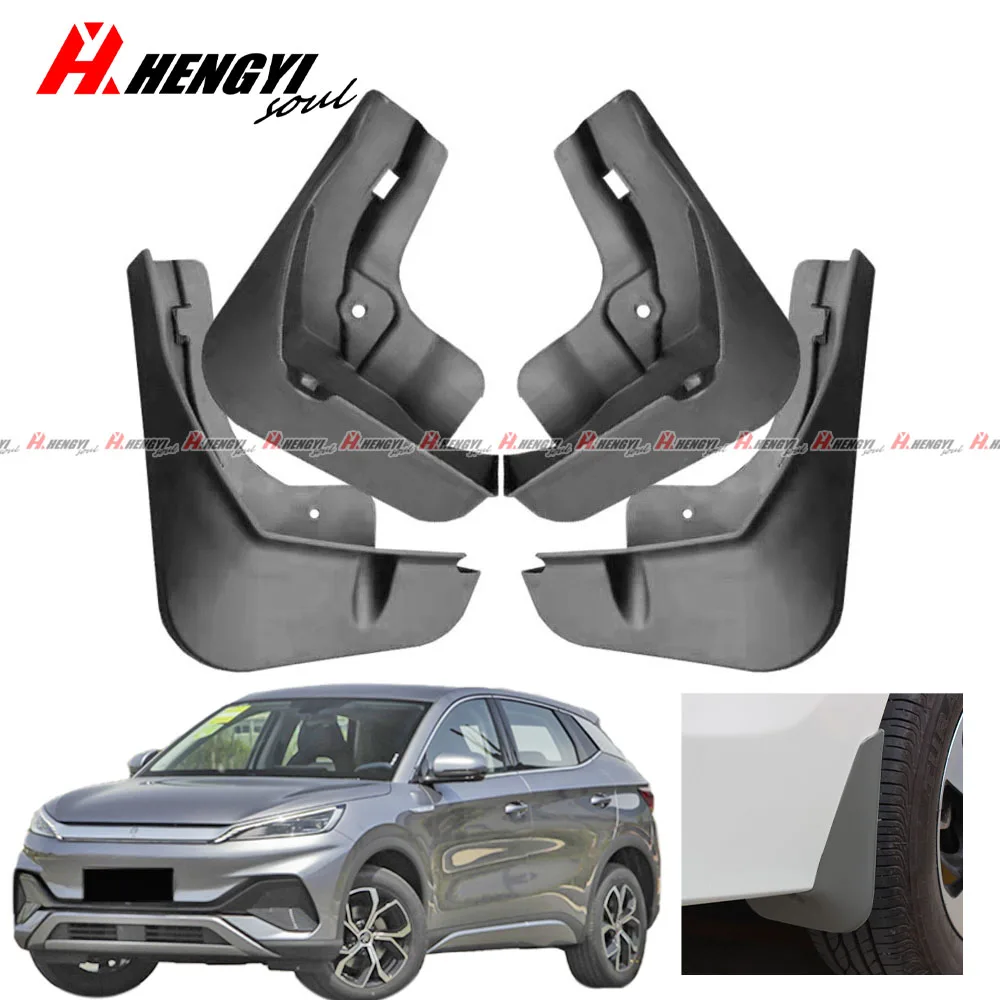 

4PCS Mudguards for BYD Atto 3 2022-2024 Accessories Mud Flaps Anti-splash Guards Fender Front Rear Wheel Car Stying