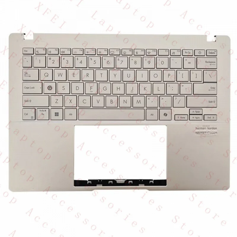 F  Silver Palmrest US Keyboard for ASUS Vivobook S 14 OLED S5406 M5406