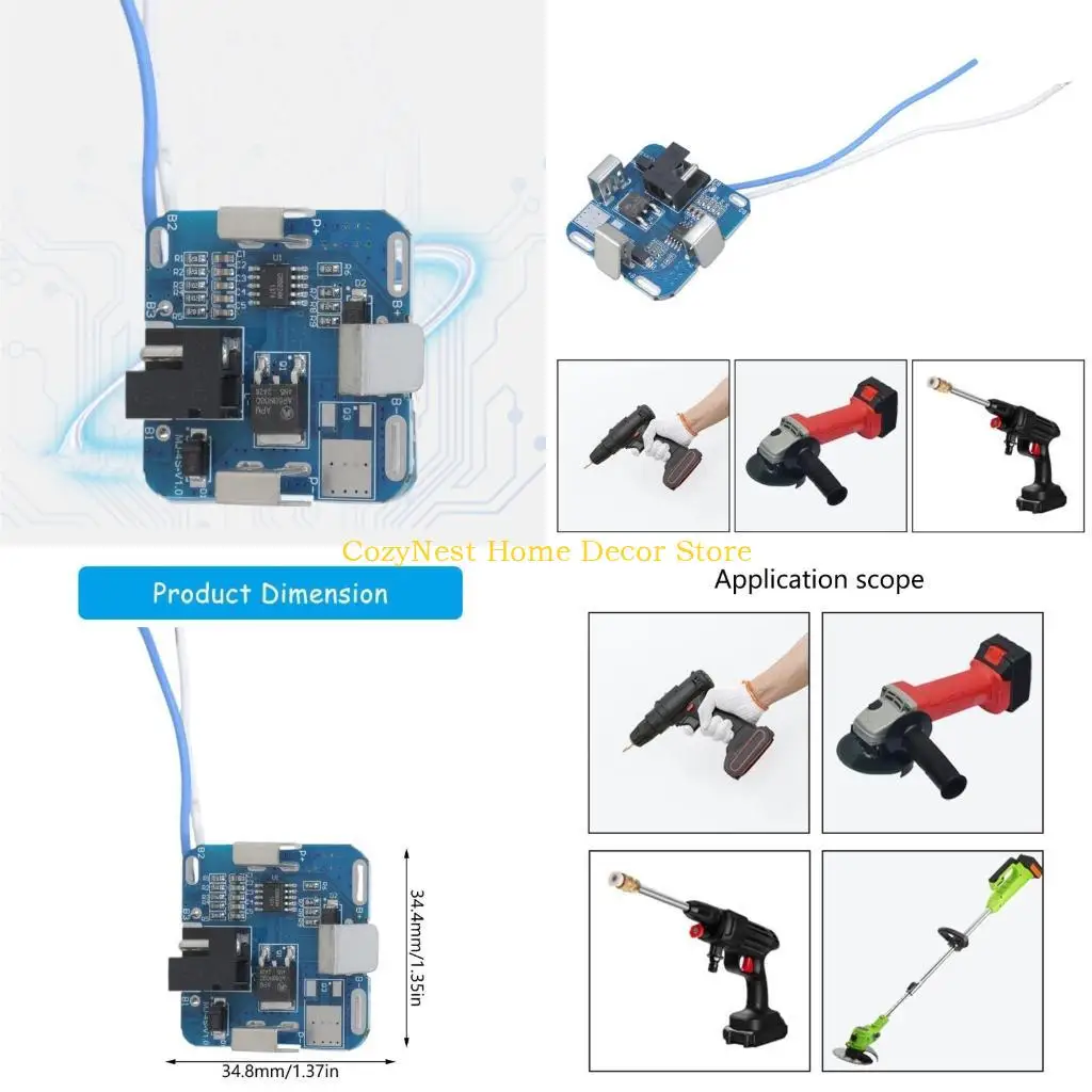 

92MF Electric Angles Grinder 4S 16.8V Battery Protective Board Hand Drill Accessories
