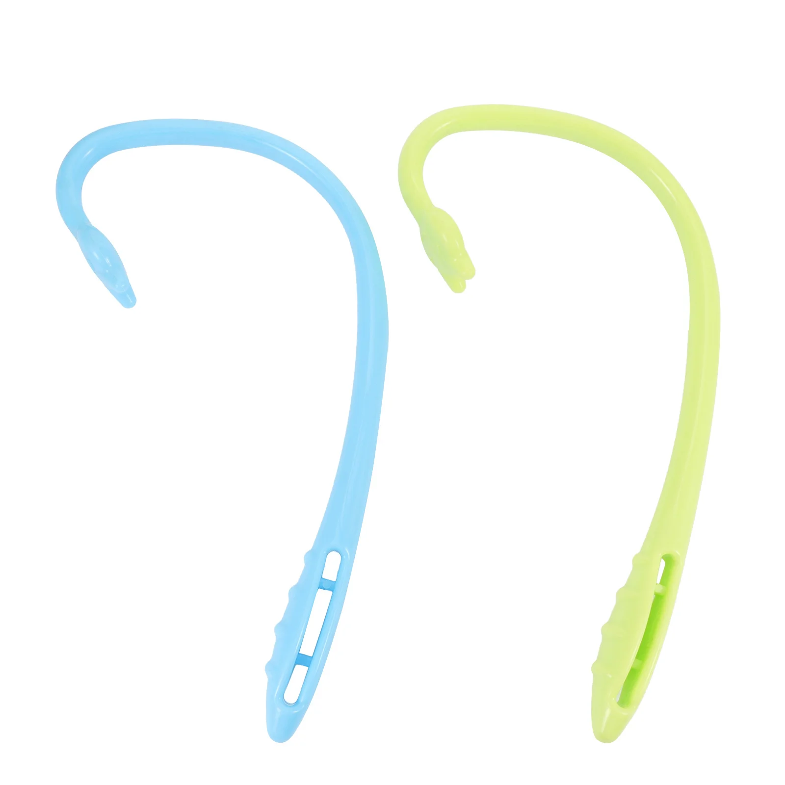 

2Pcs Back Massage Sticks Plastic Body Massagers Ergonomic Acupressure Tool for Sports Injury Fatigue Pain Therapy