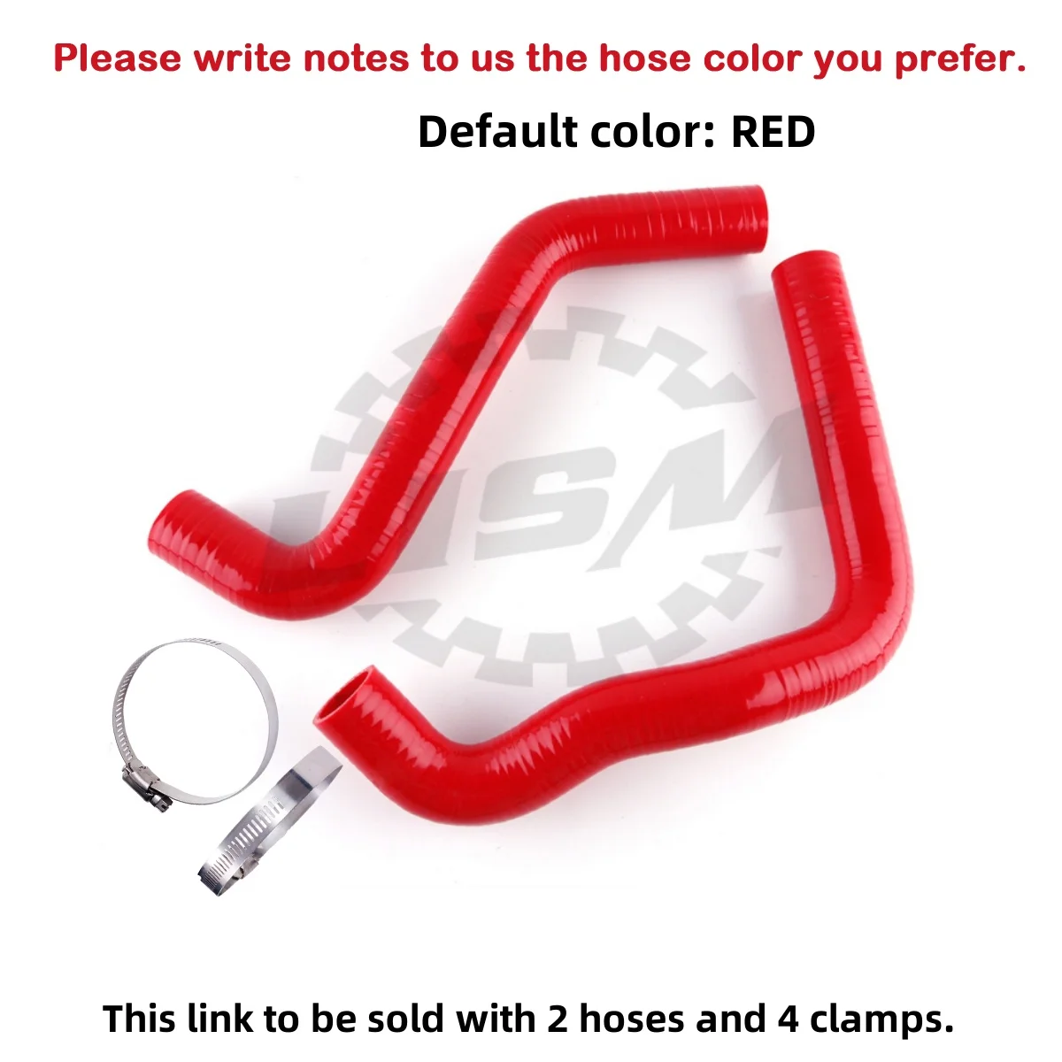 

2PCS 3PLY For 1984-1988 Pontiac Fiero 2.5L 2.8L I4 V6 Silicone Radiator Coolant Hose Kit Replacement Auto Parts 1985 1986 1987