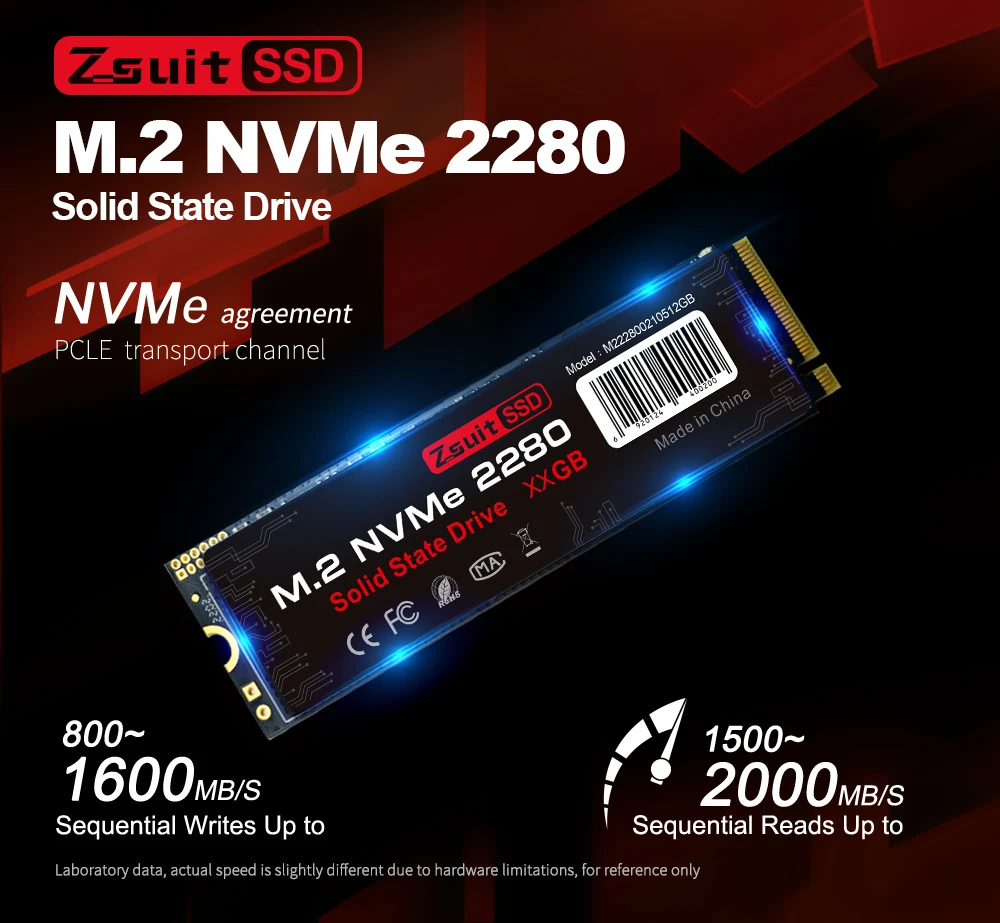 ZSUIT-Unidade Interna de Estado Sólido para Laptop, M.2 NVME SSD, PCIe 3.0, 128GB, Disco Rígido, Notebook, Atacado, 5Pcs, 1Pc, 128g