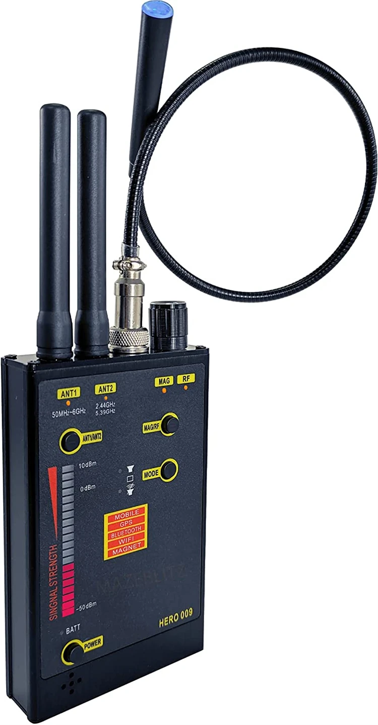 

Новый шпионский gagdet детектор сигнала Bluetooth защита безопасности 5G RF детектор GPS отслеживание GSM/CDMA/3G/4G детектор ошибок скрытая камера