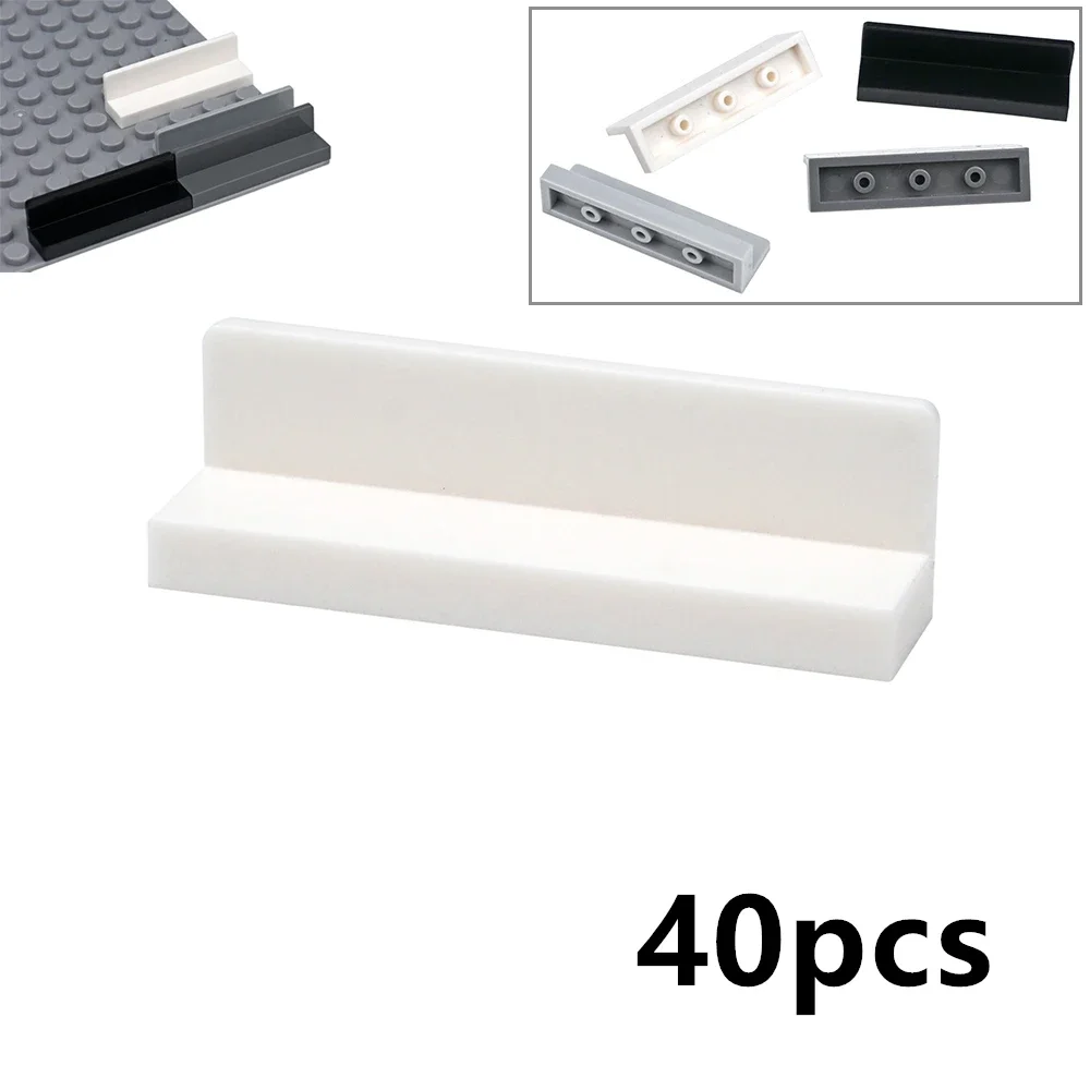 40 Stück MOC 1 x 4 x 1 Modifizierte Flache Fliesen Sitz Stuhl Straße Garten Teile Glatte Bausteine für Spielzeug Kompatibel mit 30413 15207 – Detail 5