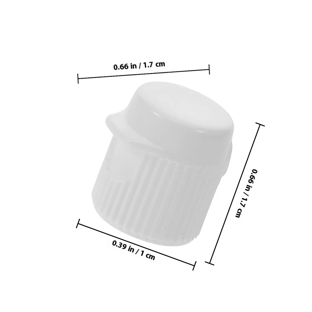 Alipis 50 قطعة غطاء معجون الأسنان غطاء غطاء السفر لإمدادات أنبوب الطلاء