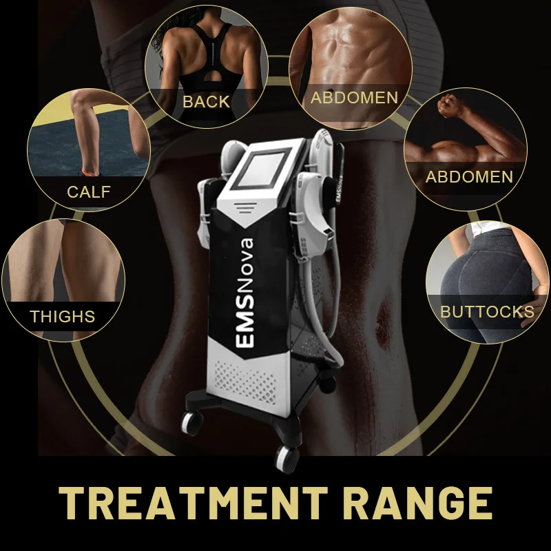 New EmsNova Body Slim Shaping Device Help Improve Cellulite Shape Perfect Hip And Butt Lift Stimulate Muscle Growth Burn Excess Fat Build Firm Muscle Lines Achieve Slim Tight Body Look Multifunctional Care Machine Fit Home Daily Use And Beauty Salon