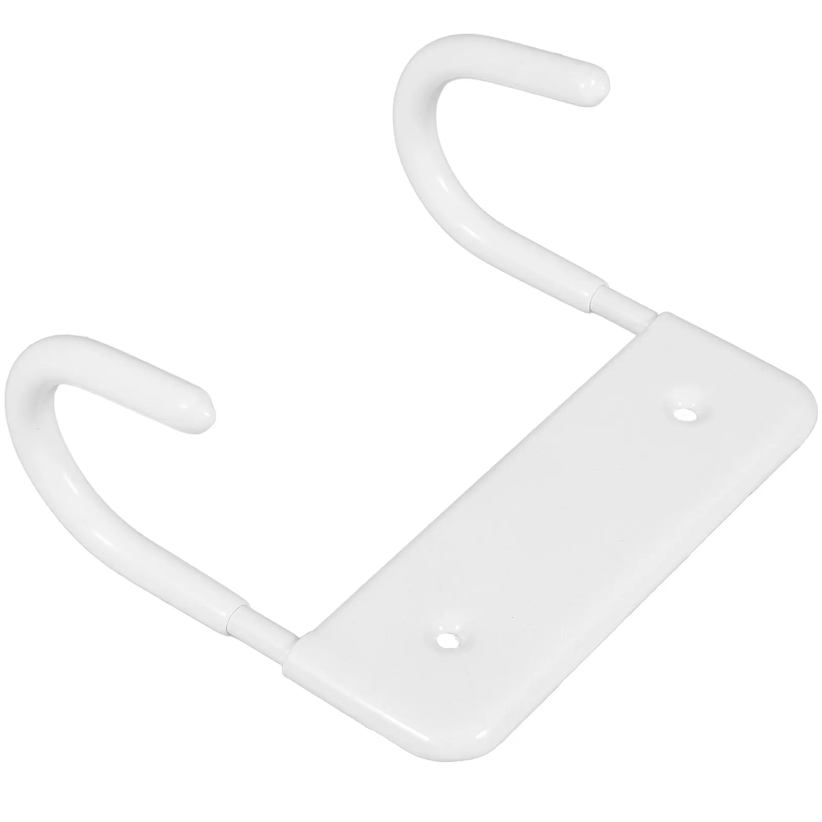 Space Saving Ironing Board Wall Rack Modern White Iron Board Holder for Laundry Room Iron Organization Wall Mounted Storage