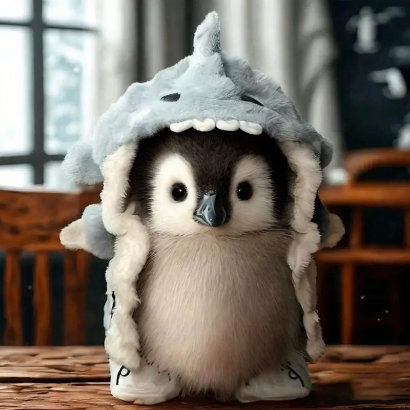 

Lovely Penguins Plush Toy Soothing Doll Sweet Hugging Doll Shower Gifts Penguins Washable Doll for Toddlers Kids A2UB