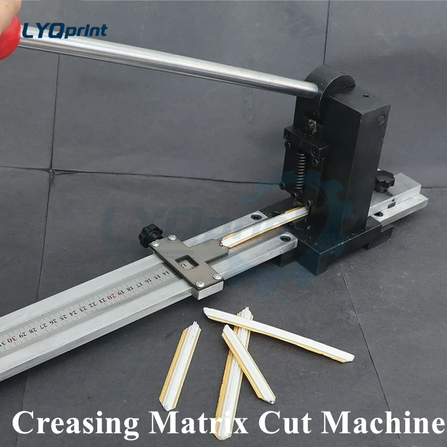 Good Quality Creasing Matrix Cut Machine Manual Creasing Matrix Cutter Machine Creasing Creasing Matrix Cutting Tools