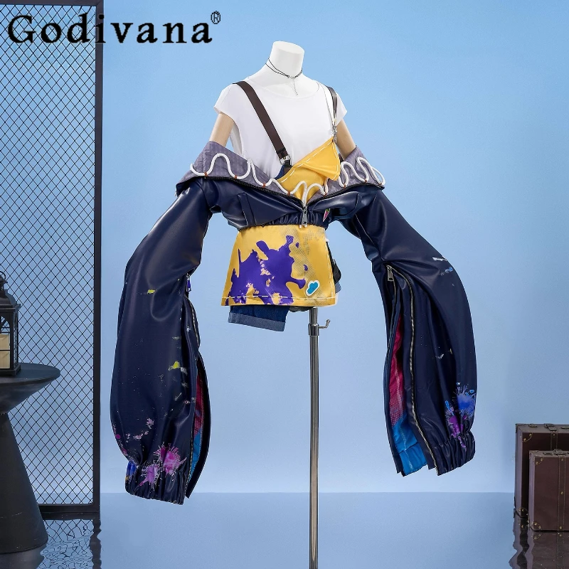 Gioca a Ruolo Set di Abbigliamento per Donne Arknights Tippi Costume Cosplay Abiti Ragazze Uniforme Halloween Carnevale Festa Abiti Di Natale