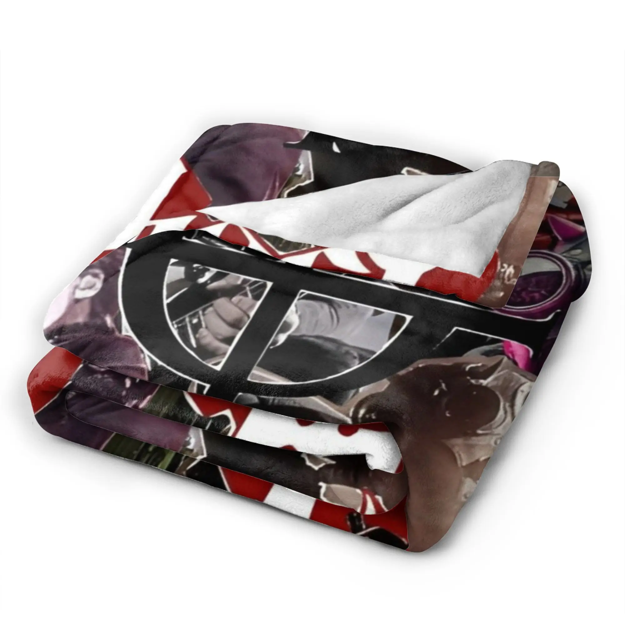 بطانيات فرقة الشبح السويدية روك باند الهالوين الفانيلا الجدة الدافئة رمي بطانية للمنزل مطعم طوال الموسم