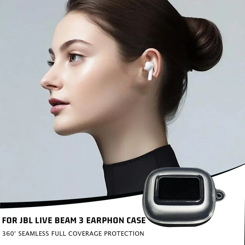 For LIVE BUDS 3/Live Beam 3 Anti-Fall Earphone Case Silicone Accessories Washable Earbuds Wireless Shockproof Dustproof B1G2