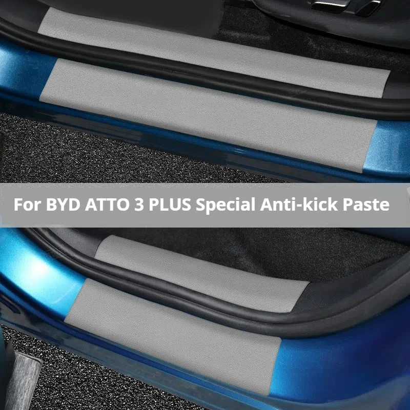 For BYD ATTO 3 PLUS Auto Parts Threshold Anti-kick Threshold Protection Sticker Auto Interior Modification Accessories