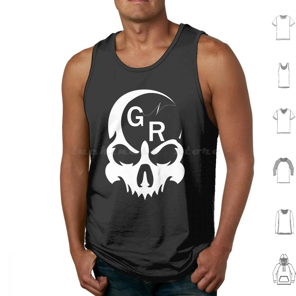 Camisetas sin mangas con diseño de calavera, Guns N' Roses, Slash, guitarra, banda, años 80, Guns N' Roses N' Roll, Heavy Metal, Axl