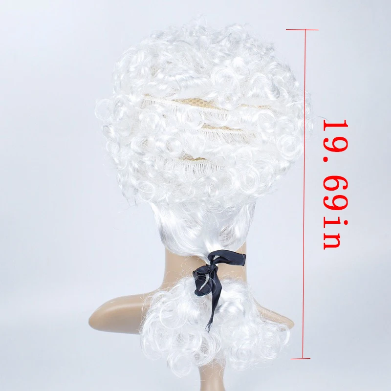الكبار القاضي دور شعر مستعار مرحلة اللعب أداء المحامي لعب دور أغطية الرأس الدعامة الكرة ديوك الملابس واللباس إكسسوارات الشعر القبعات