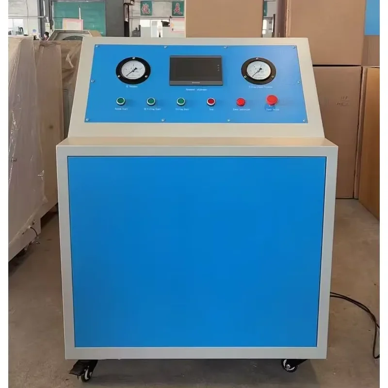 2026 FM200 Filling Machine Fire Fighting Equipment FM200/HFC227 Clean Agent Filling Machine With Electronic Scale