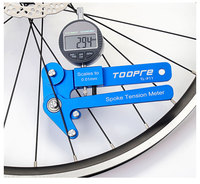 For TOOPRE Bicycle Spoke Tensiometer Digital Display Rim Correction Tool Mechanical Wheel-to-Rim Adjustment Measuring Device