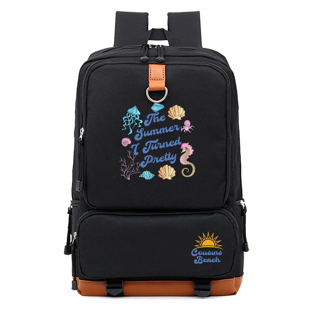 

2023 Hot Tv Show Beach Shell Capacity Backpack The Summer I Turned Pretty Gift Fans School Bag Teentage Travel Rucksack Mochilas