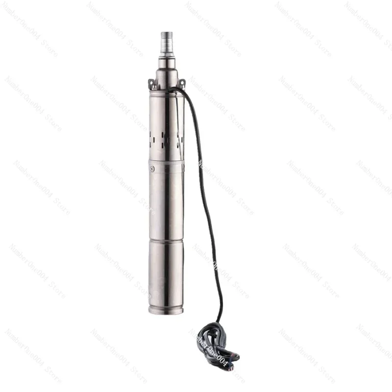 

New Solar 3" 300W Big Power Solar Submersible Water