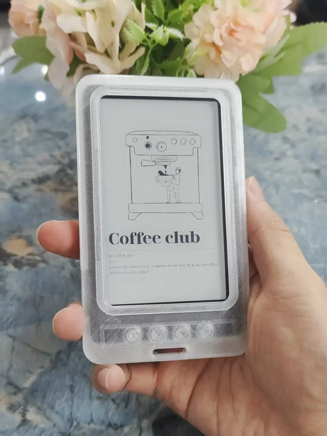 Etui Mdc do czytnika E-Ink XTEINK Case X4 X3, magnetyczne etui ochronne w kształcie identyfikatora biznesowego, pełne pokrycie, odporne na wstrząsy, personalizowane prezenty. — zdjęcie produktu 6