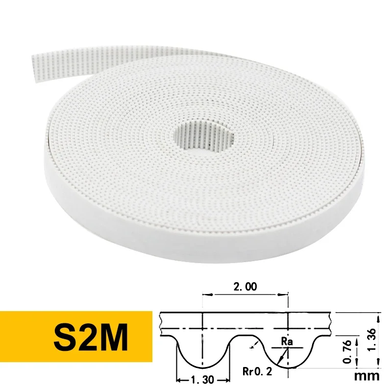 1Meter Open Printer Belt S2M Timing Belt for Epson Roland Inkjet Plotter printer carriage belt