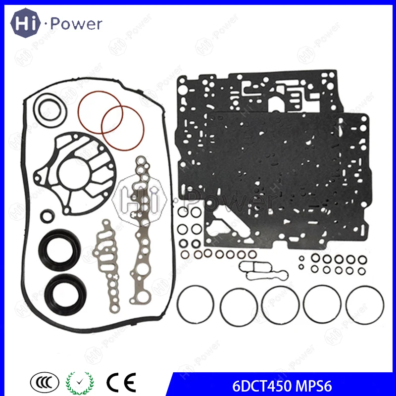 

6DCT450 MPS6 Auto Transmission Overhaul Repair Kit For Volvo Ford Land Rover 6-Speed Car Gearbox Oil Seal Rebuild Kit