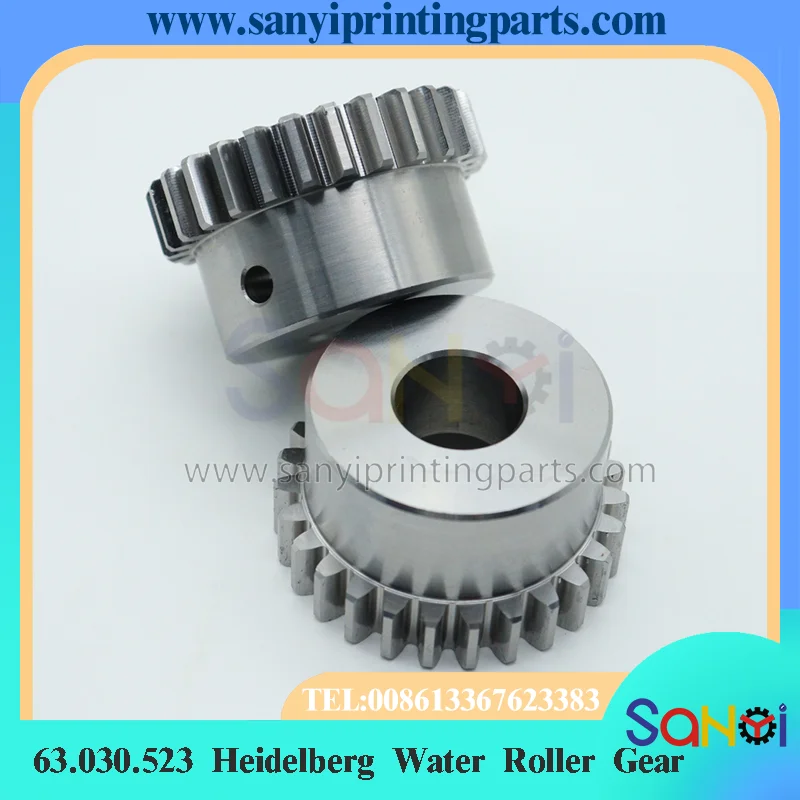 63.030.523 Heidelberg Water Roller Gear 58x20x32MM 27 Teeth For Printing Machine Parts