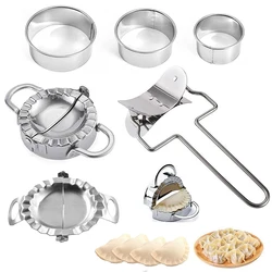 Multi-size Dumpling Maker Stainless Steel Dough Cutter Eco Friendly Pie Ravioli Dumpling Mold Dough Press Pastry Accessories