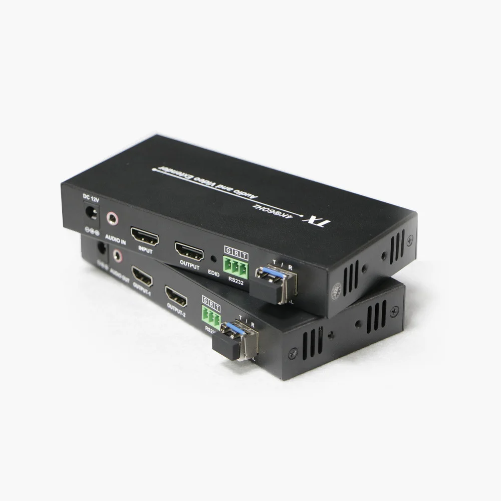 

4K60Hz UHD Video Fiber Optic Extender Transmission up to 10KM HDM I Fiber Optic Extender