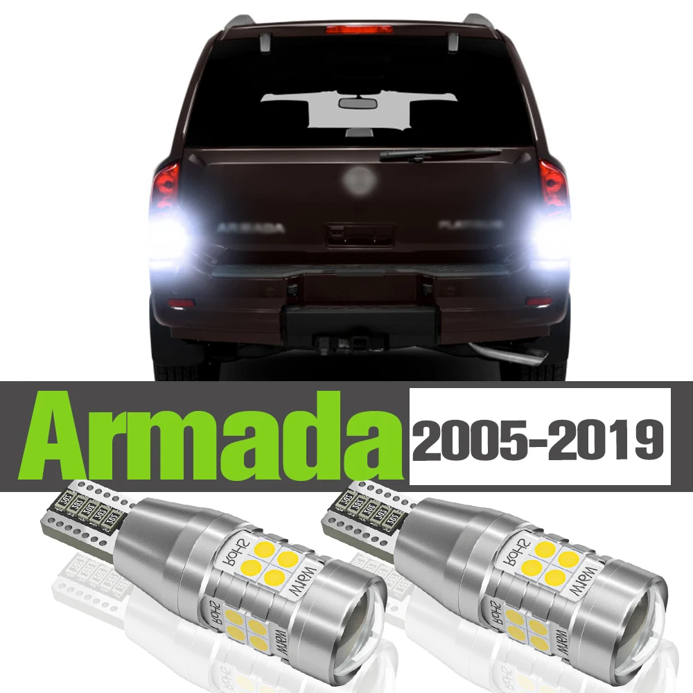 

2x LED Reverse Light Accessories Backup Lamp For Nissan Armada 2005-2019 2006 2007 2008 2009 2010 2011 2012 2013 2014 2015 2016