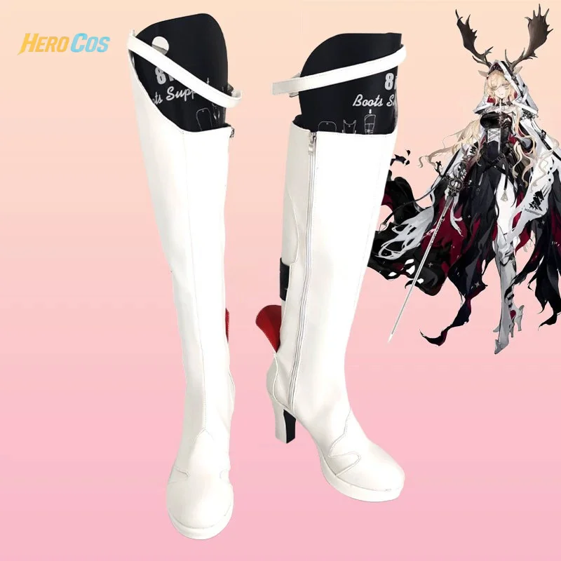 

Arknights Vivian Banshee Cosplay Shoes High Heel Shoes Anime Character Halloween Carnival Party Prop HERO Cos