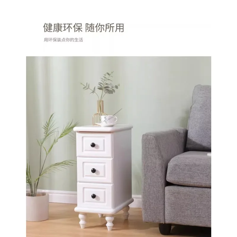 

Nordic small apartment mini narrow bedroom locker storage bedside cabinet Room decoration