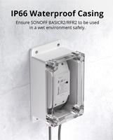 Sonoff IP66 waterproof shell remote control lighting outdoor appliances powerful waterproof and dustproof capability