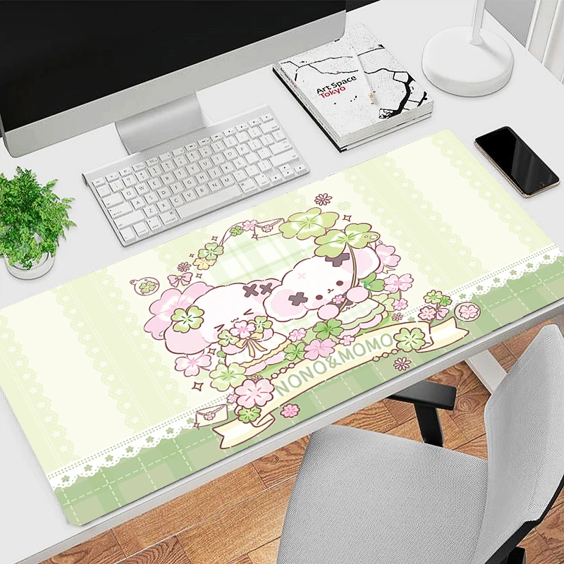 Pink Cute Dog Mouse Pad Office PC Anime Cartoon Game Cabinet Keyboard Mousepad Laptop Gaming Accessories Kawaii Desk Mat Carpet
