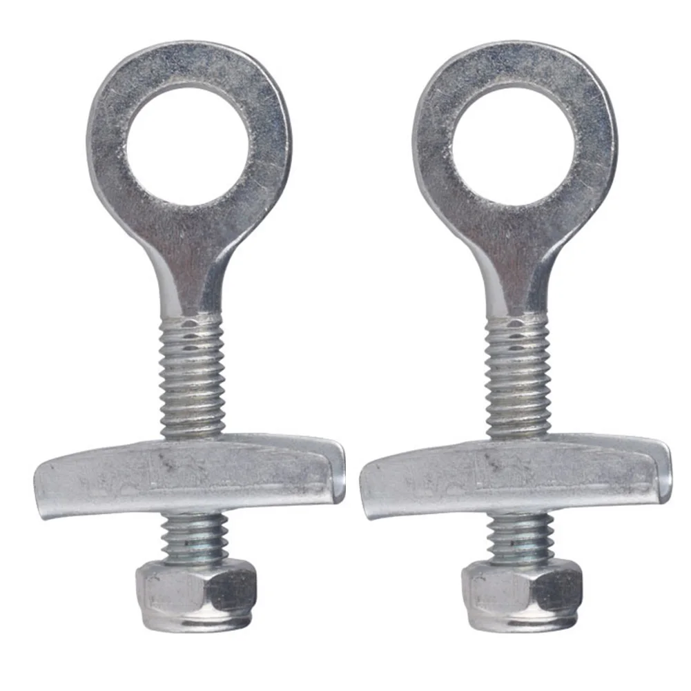 2PCS Fixed Gear Bicycle Chain Adjust Bolt Road Mountain Bike Chain Tensioner Pull Tight Screw Bolts 1 Speed Bicycles Accessories