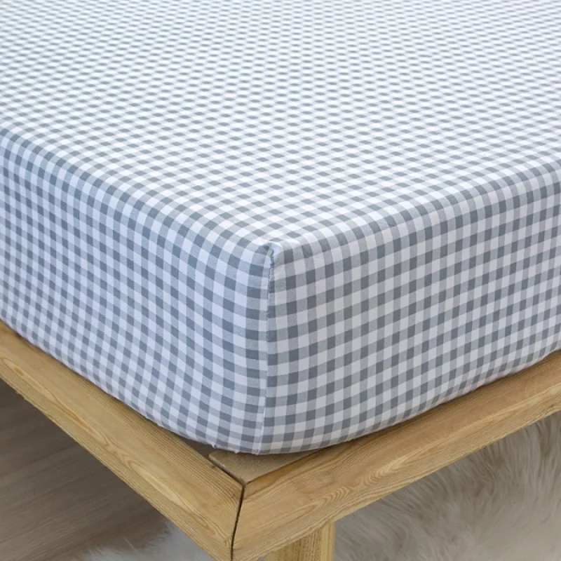 1 قطعة بلون منقوشة غير مطبوعة الرياح لينة تنفس سميكة فراش 120x200 150x200 180x200