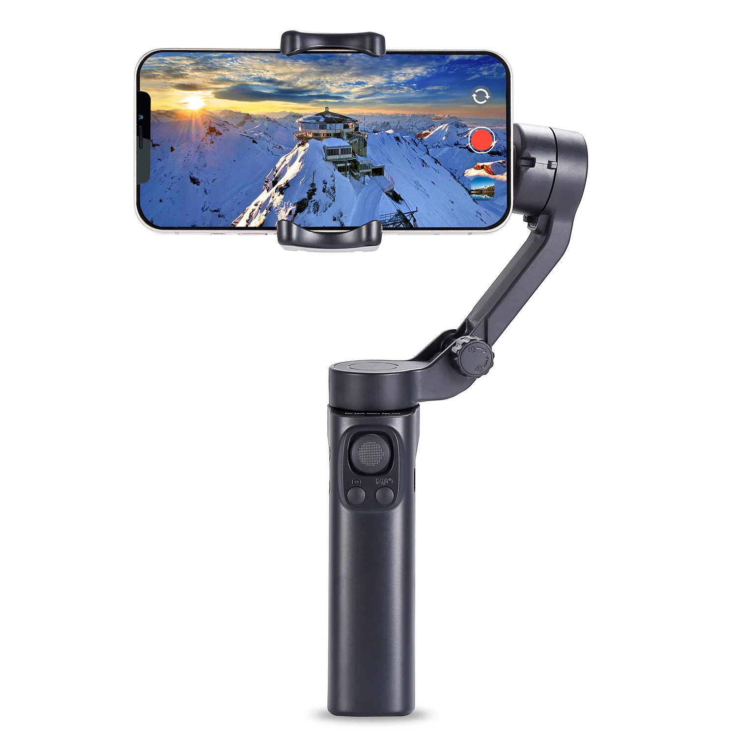 

Wholesale Budget Compact Selfie Sticks Gimbal Stabilizer with Face Tracking 3-Axis Foldable Design 2200mAh Battery for Vlogging