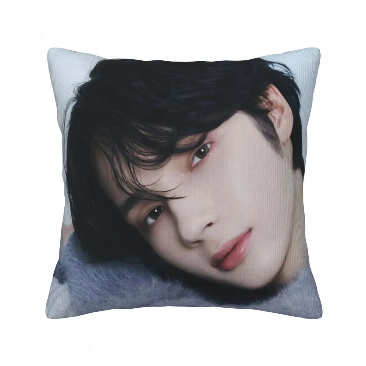 Korean TXT HUENINGKAI Cover Poster Double-sided Printed Pillowcase Xiu Ningkai Lifestyle Photos Picture Home Decor Cushion Cover