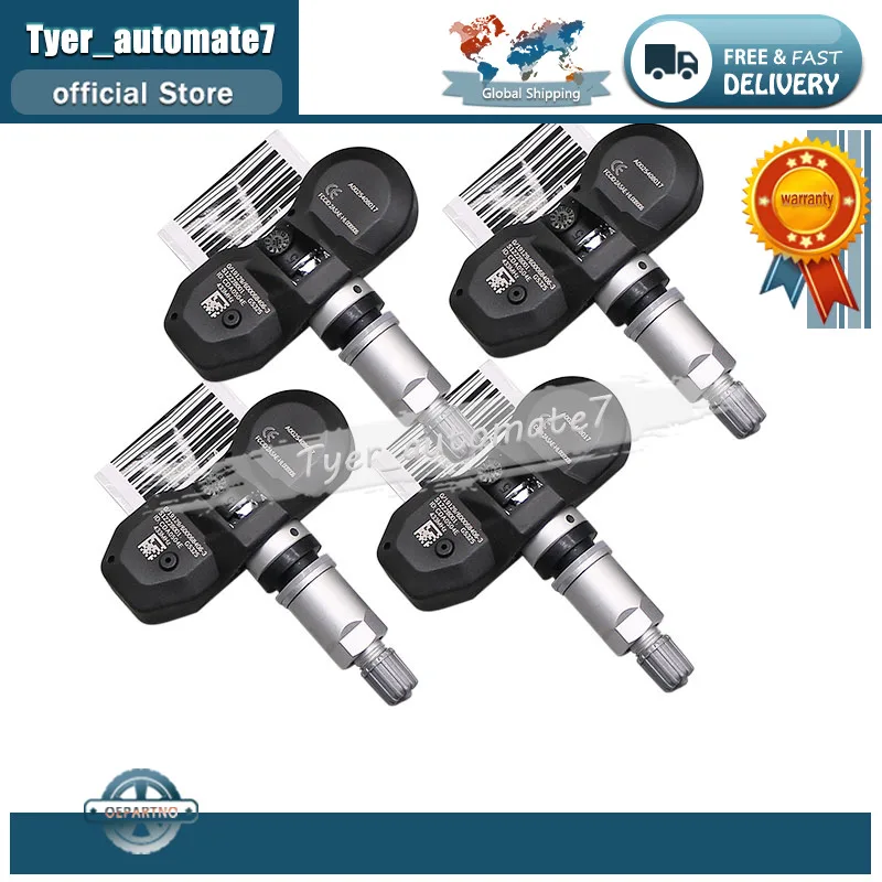 4 Stück A0025408017 TPMS Reifendrucksensor-Überwachungssystem für Mercedes-Benz CL GLS W211 W164 GL X164 ML W221 S320 S350 S400 W251