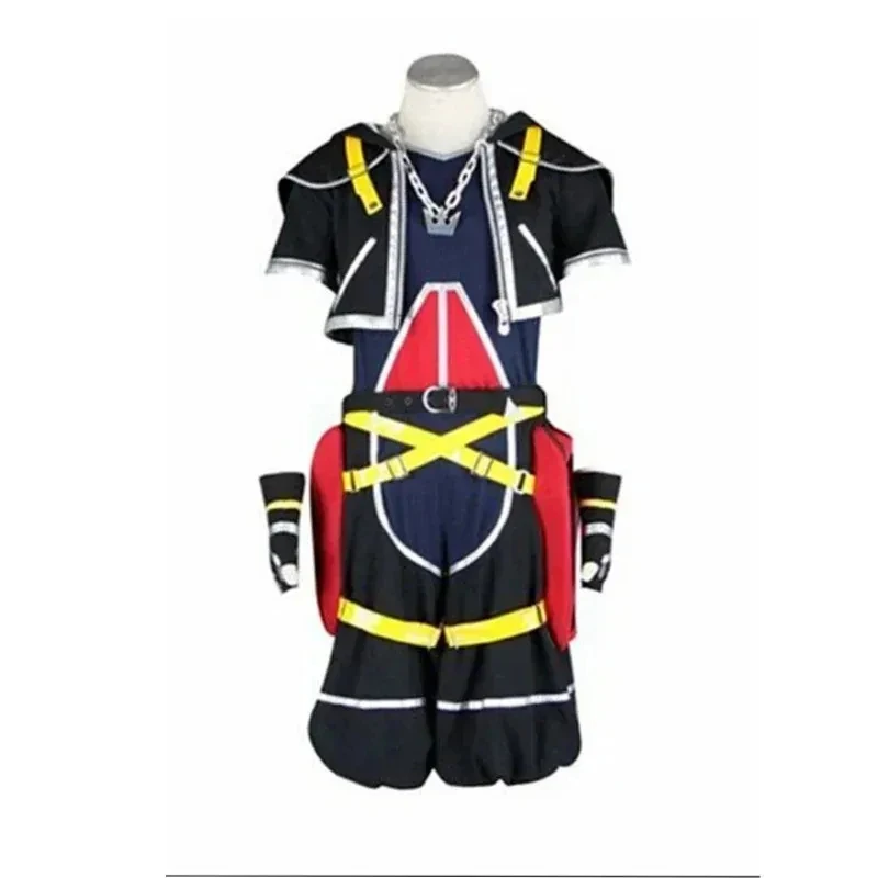 Anime - Kingdom Hearts 2 Sora cosplay costume with necklace 11x;8's,6; FD1;6 - view 3