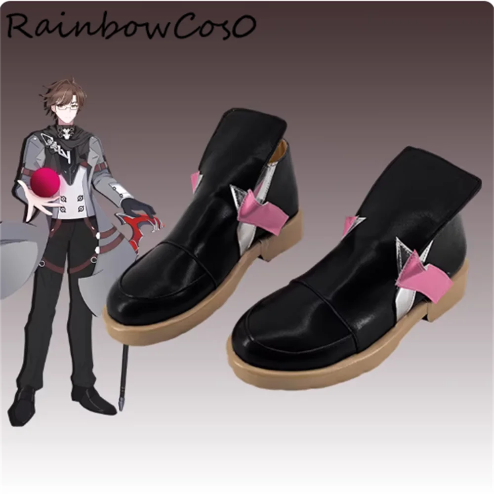 Welt Yang Honkai Impact Honkai: Star Rail Cosplay Shoes Boots Game Anime Halloween Christmas RainbowCos0 W5555