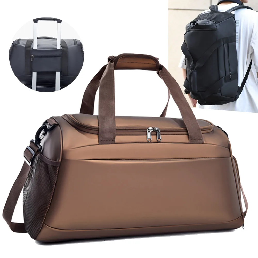 

Sports Fitness Bag Men's Gym Crossbody Bags Outdoor Hiking Camping Handbag Large Travel Short Distance Luggage Travel Backpack