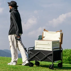 折りたたみ式キャンプカート,車輪付きカート,ピクニックトレーラー,屋外カート,バーベキューカート,手押し,庭