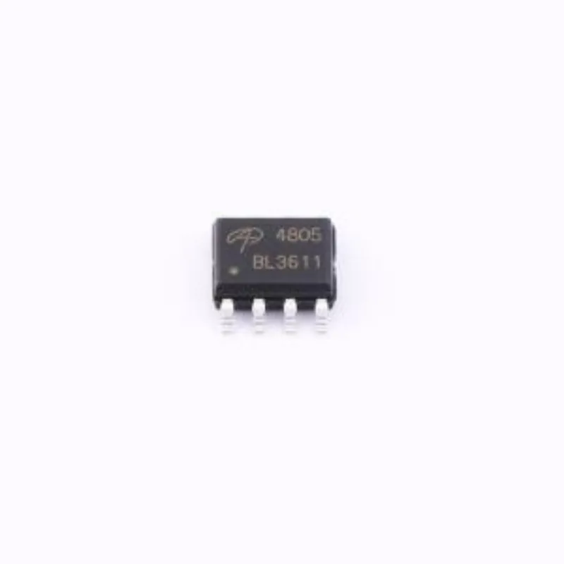 (20-100pcs) AO4805 SOIC-8 100% Original In Stock (MOSFET) 2W 30V 9A 2 P