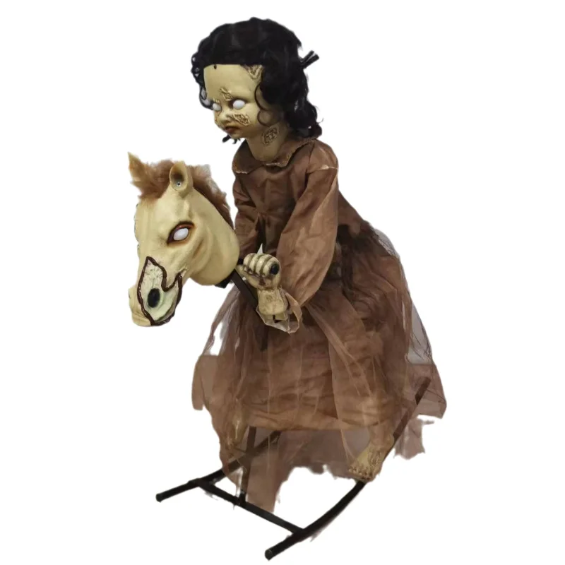 

Halloween decorations Children on Trojan Horses Haunted House Bar Secret Room Theme